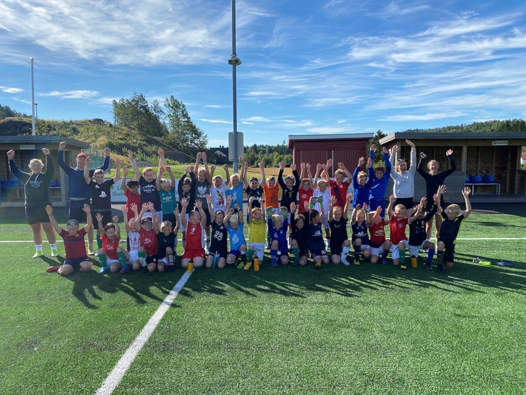 Fotballskole i sommerferien, uke 32